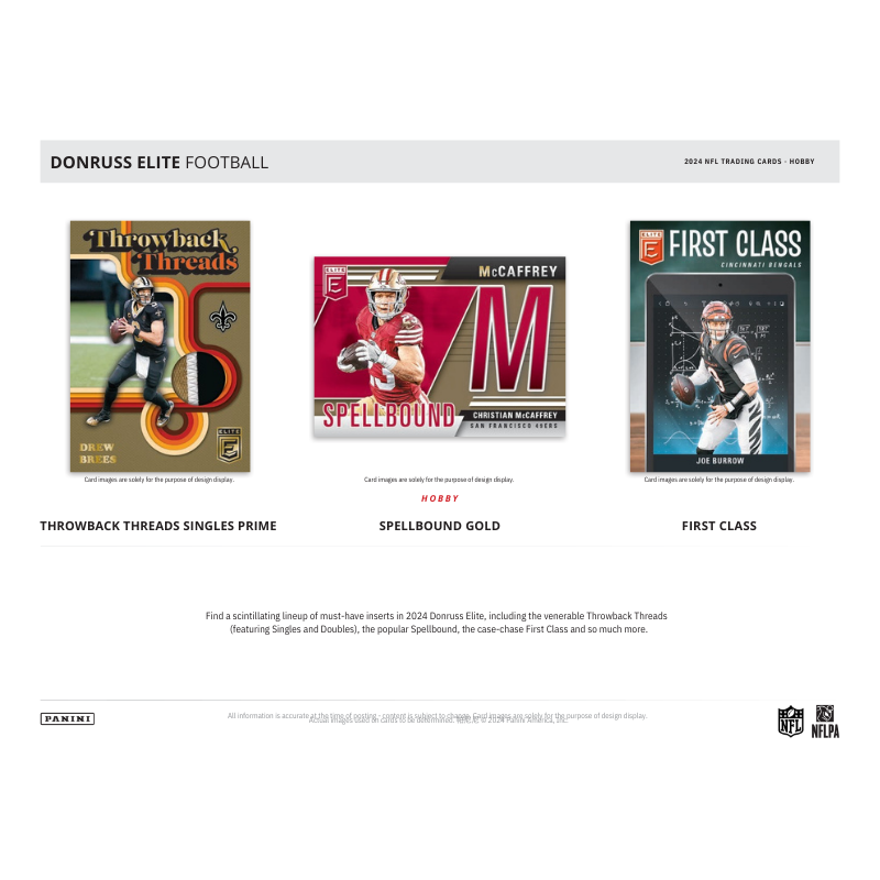 2024 Panini Donruss Elite Football Hobby Box image 4
