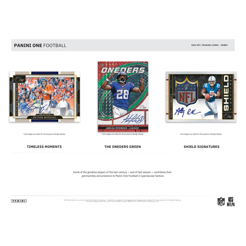 2023 Panini One Football Hobby Box image 3