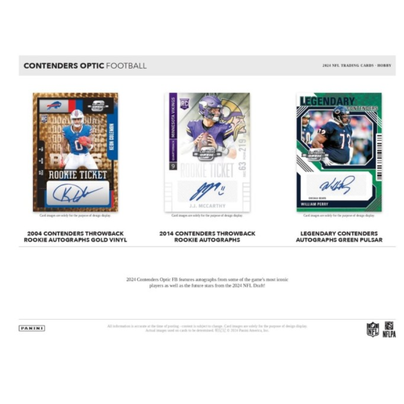 2024 Panini Contenders Optic Football Hobby Box image 3