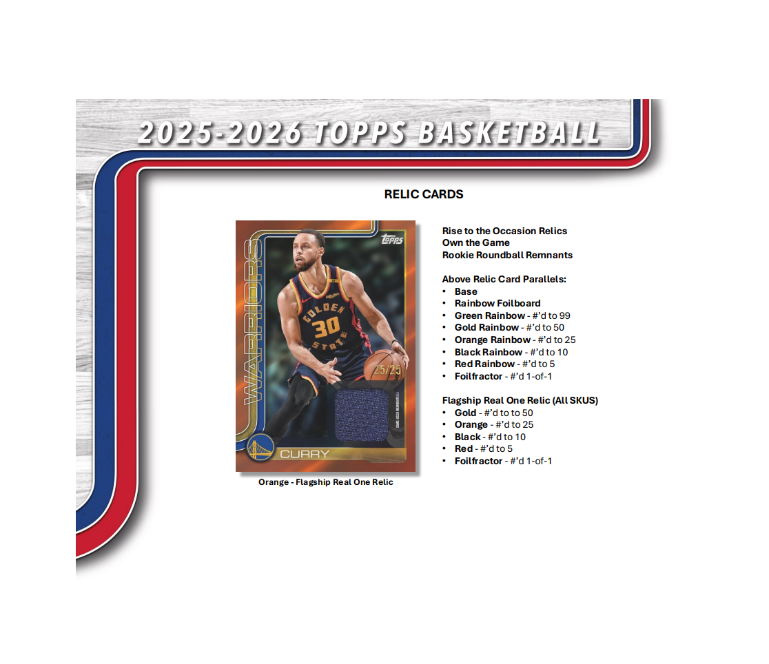 2025-26 Topps Basketball Hobby Jumbo Box