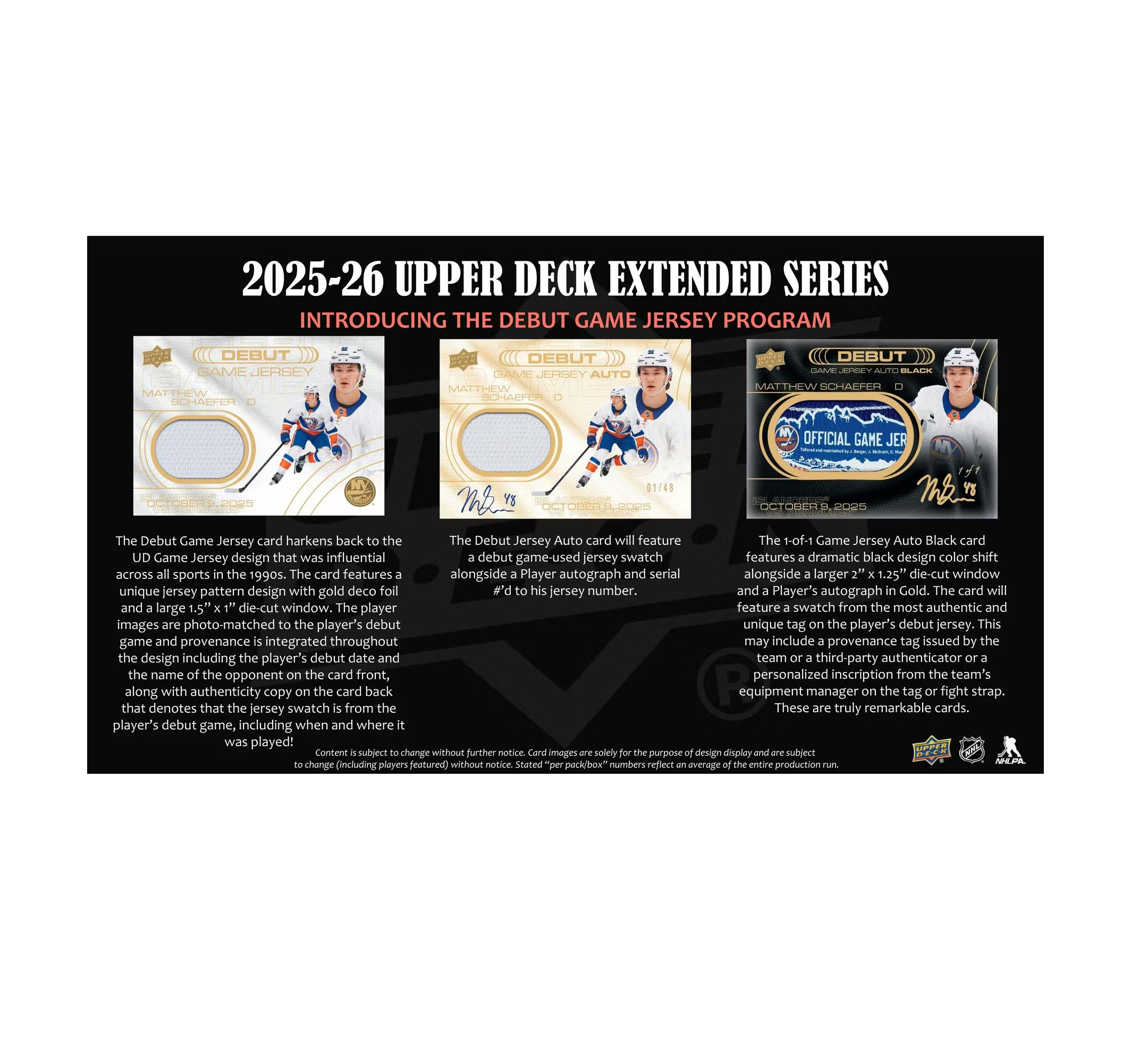 2025-26 Upper Deck Extended Series Hockey Hobby 12-Box Case