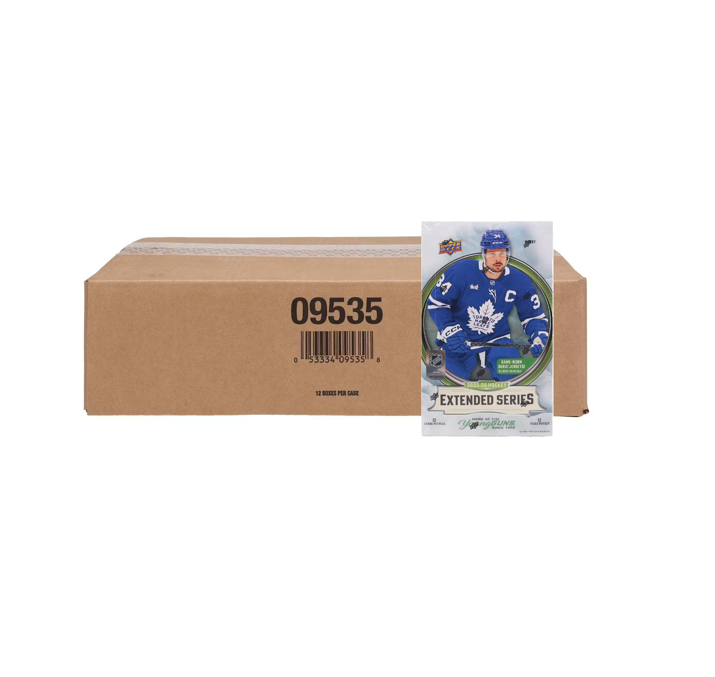 2025-26 Upper Deck Extended Series Hockey Hobby 12-Box Case
