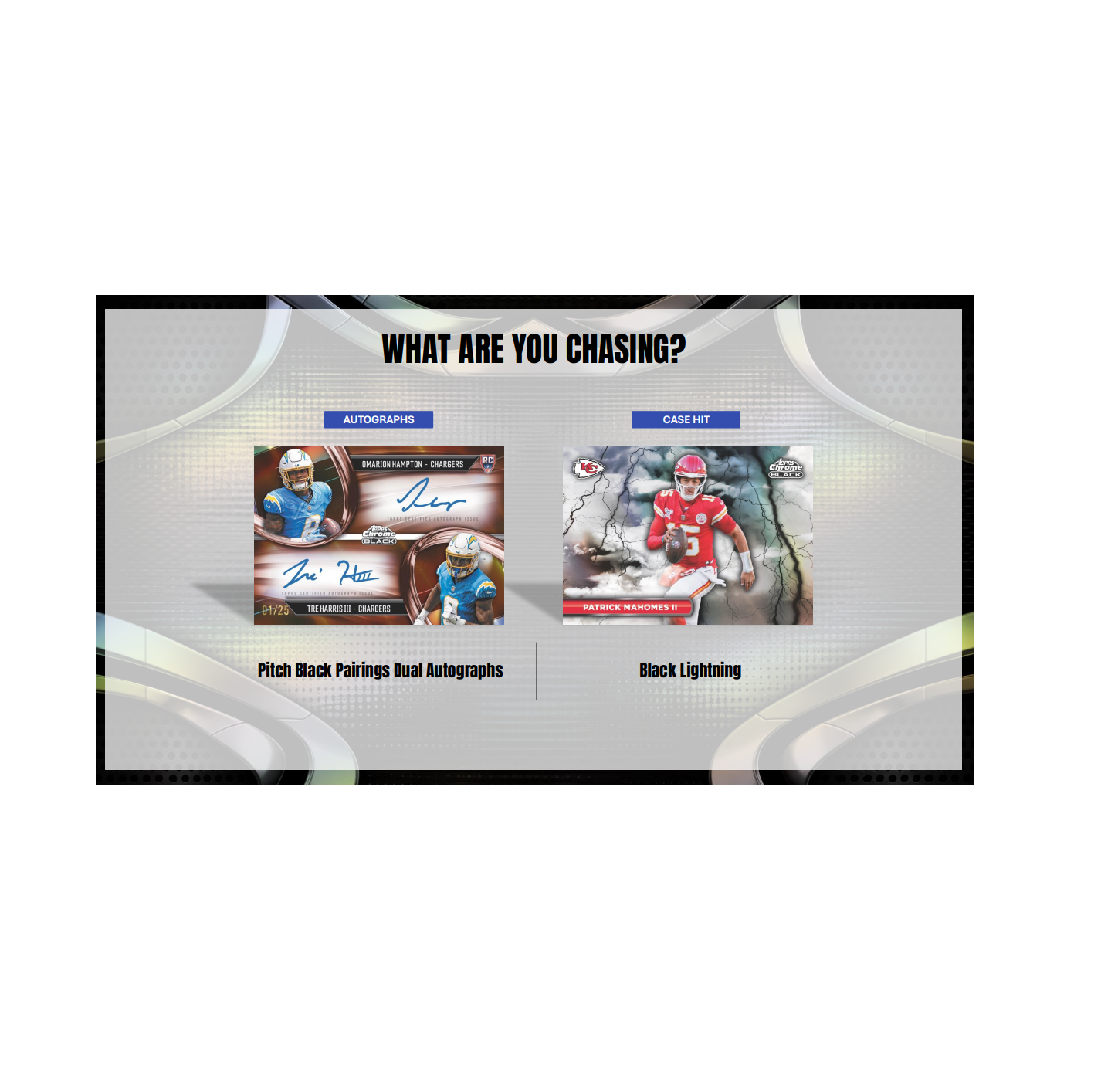 2025 Topps Chrome Black Football Hobby Box