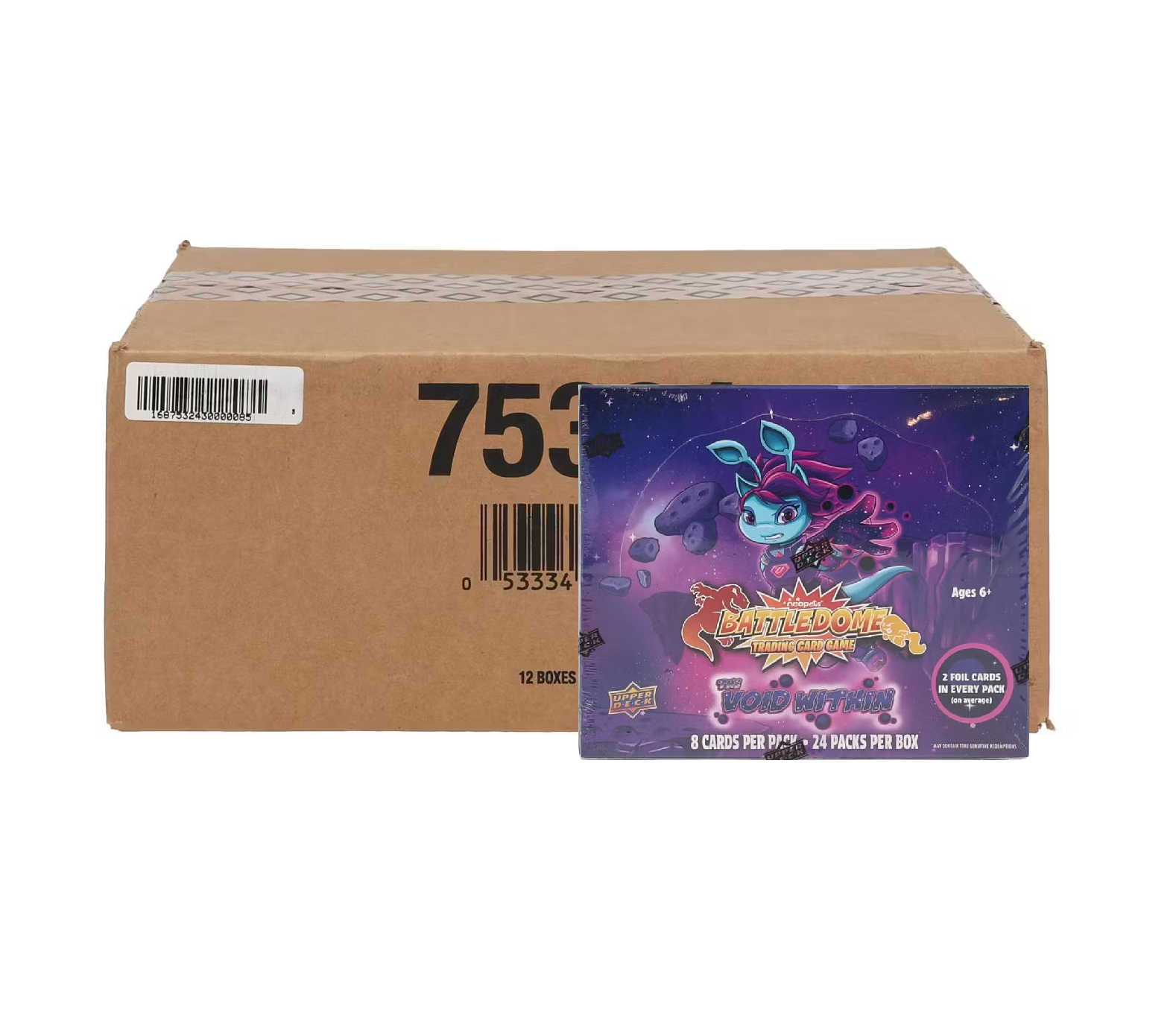 2025 Upper Deck Neopets Battledome The Void Within Booster 12-Box Case