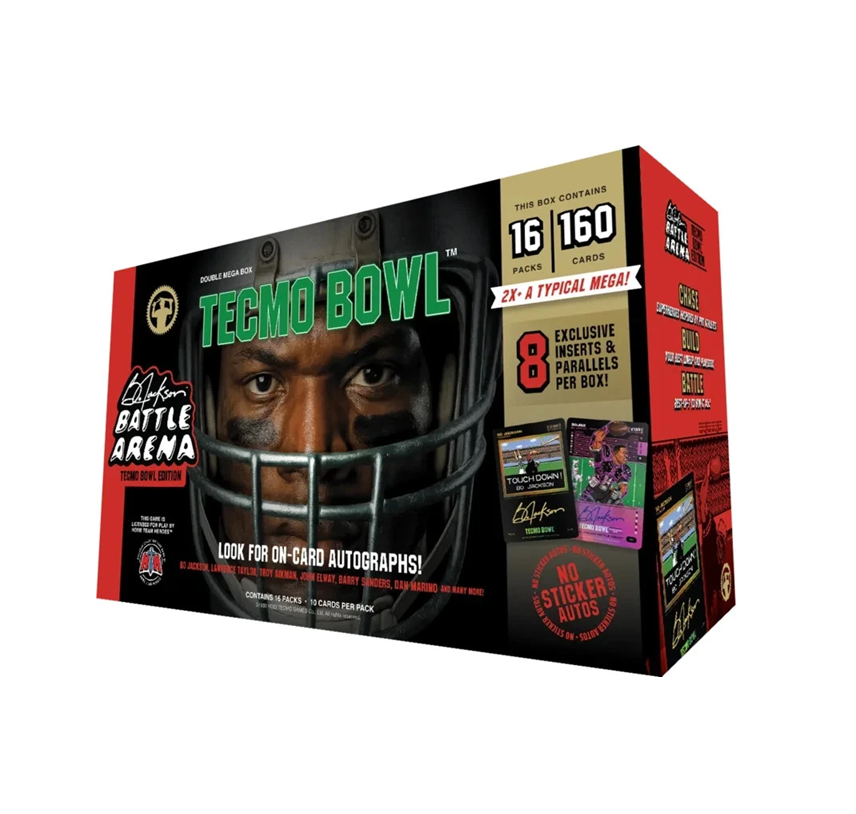 2026 Bo Jackson Battle Arena Tecmo Bowl Double Mega 8-Box Case