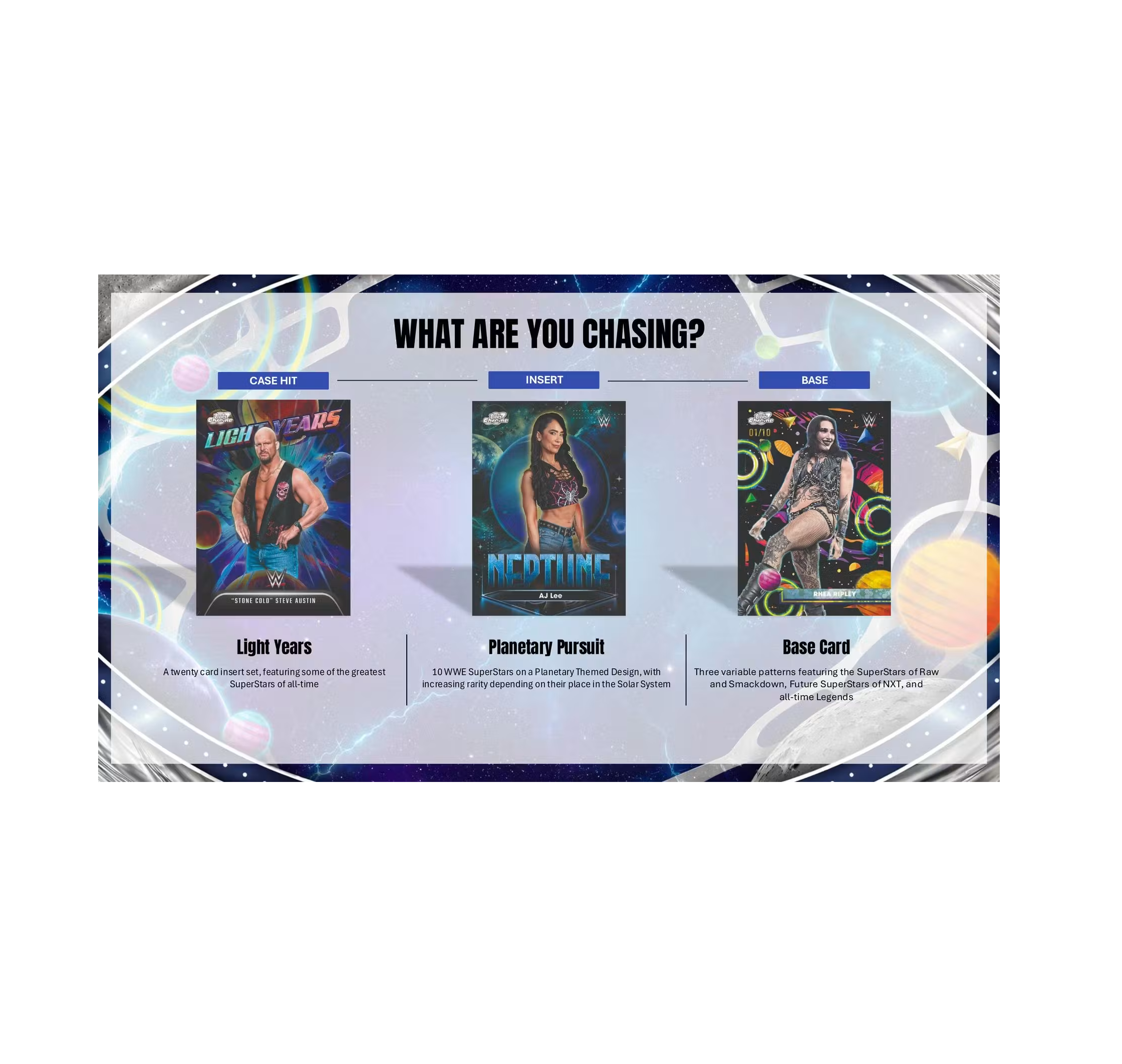 2026 Topps Cosmic Chrome WWE Wrestling Hobby Box