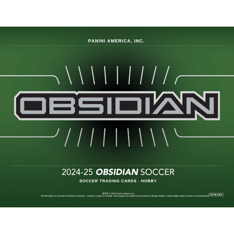 2024/25 Panini Obsidian Soccer Hobby 12 Box Case image 1