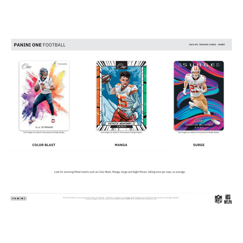 2023 Panini One Football Hobby Box image 4