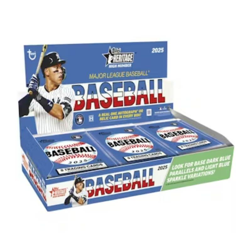2025 Topps Heritage High Number Baseball Hobby 12 Box Case image 0