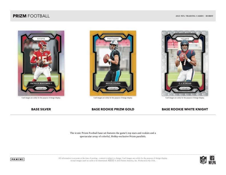 2023 Panini Prizm Football Hobby 12 Box Case image 1
