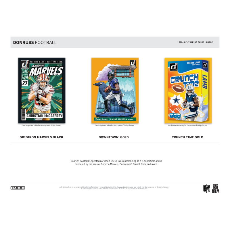 2024 Panini Donruss Football Hobby 18 Box Case image 4