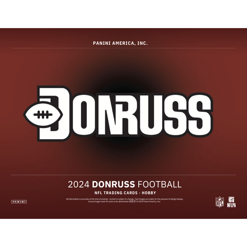 2024 Panini Donruss Football Hobby 18 Box Case image 1