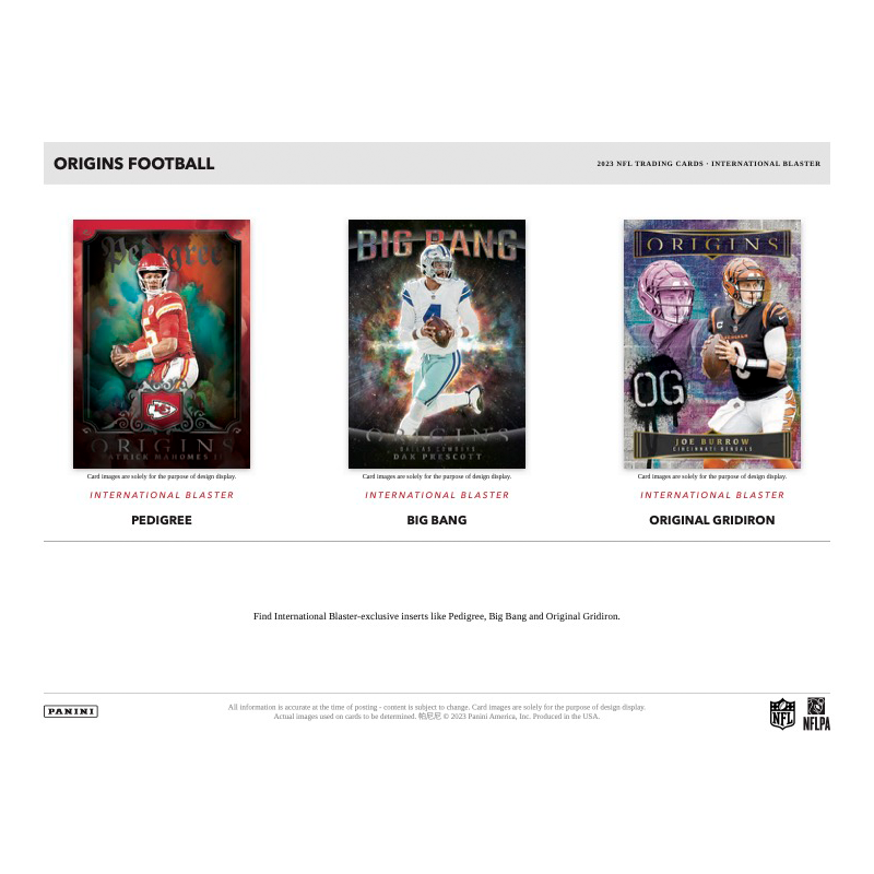 2023 Panini Origins Football Hobby 16 Box Case image 3