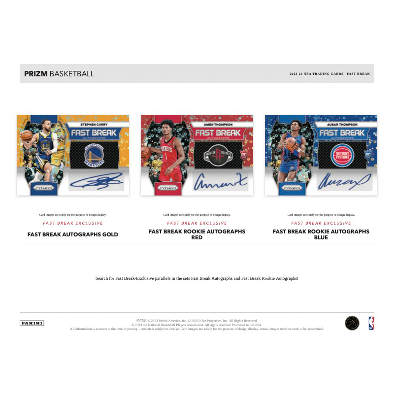 2023/24 Panini Prizm Fast Break Basketball Box image 2