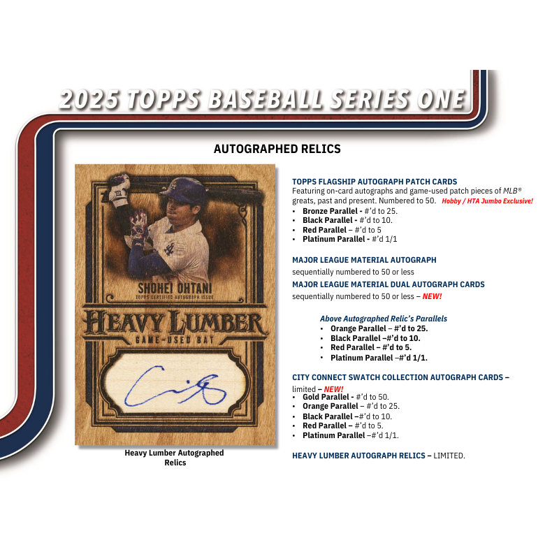 2025 Topps Series 1 Baseball Jumbo Box image 5
