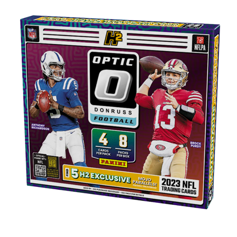 2023 Panini Donruss Optic Football H2 Hybrid 20 Box Case image 0