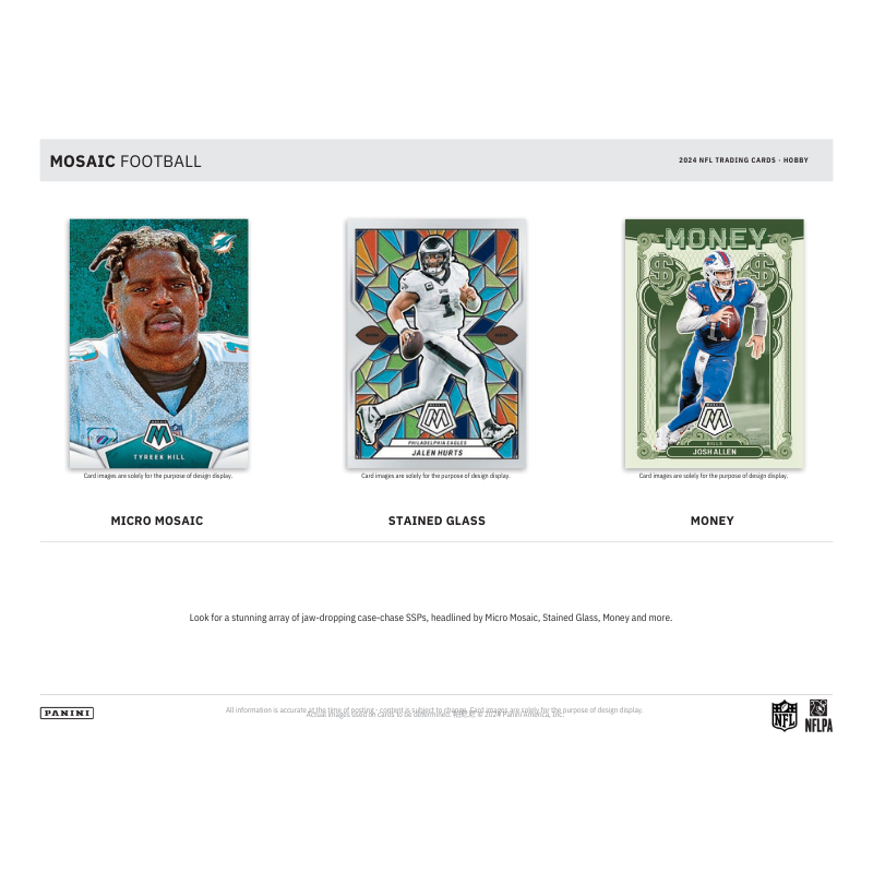 2024 Panini Mosaic Football Hobby 12 Box Case image 3