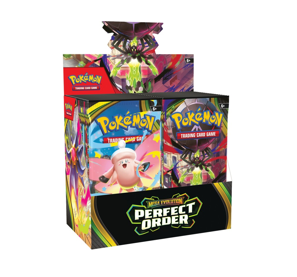 Pokemon Mega Evolution Perfect Order Booster 6-Box Case