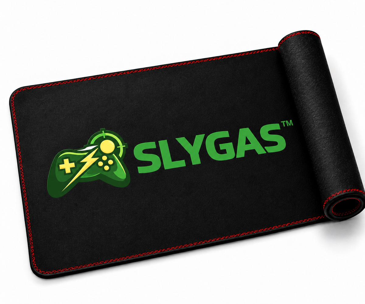 SLYGAS Pro-Stitch Premium Gaming Playmat