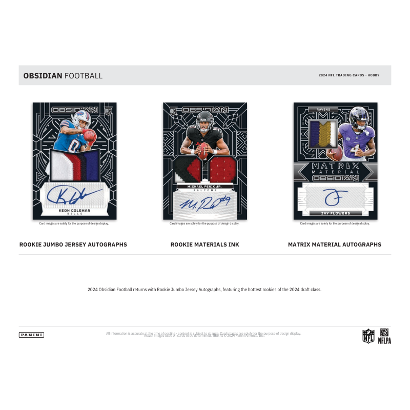 2024 Panini Obsidian Football Hobby Box image 3