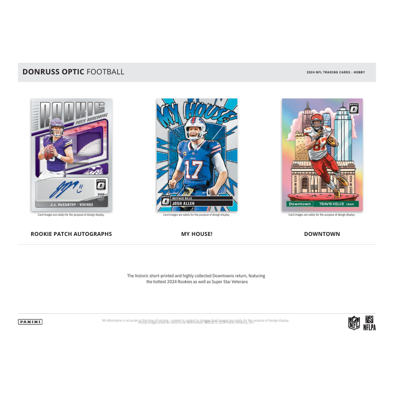 2024 Panini Donruss Optic Football Hobby Box image 3