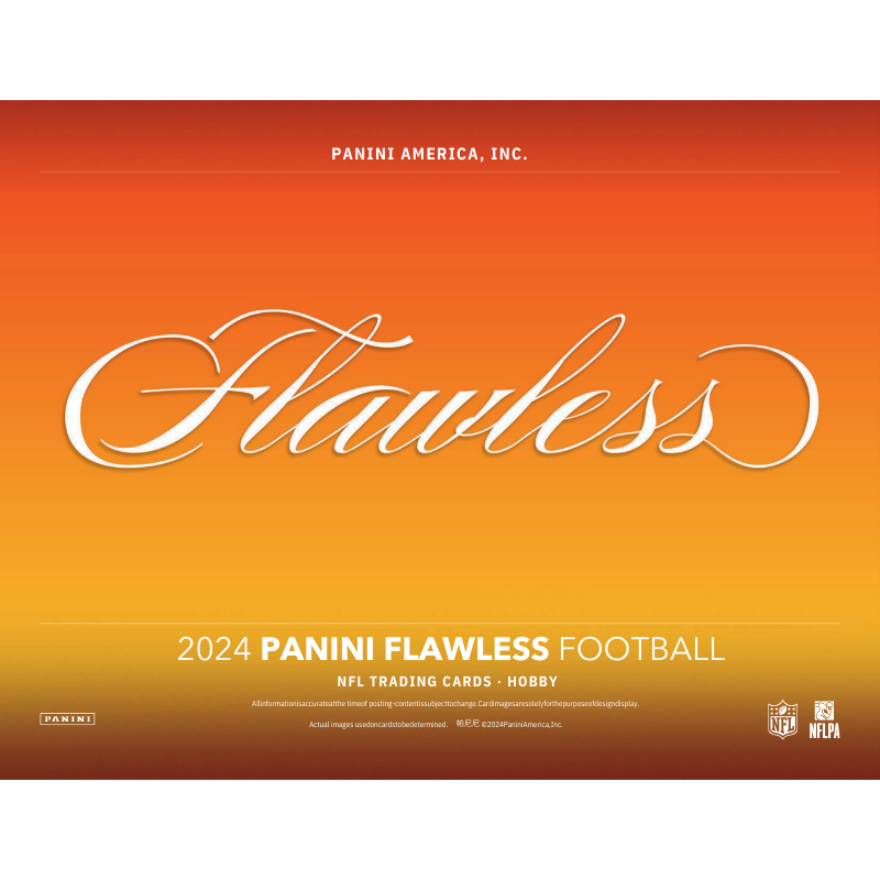 2024 Panini Flawless Football Hobby 2 Box Case image 2
