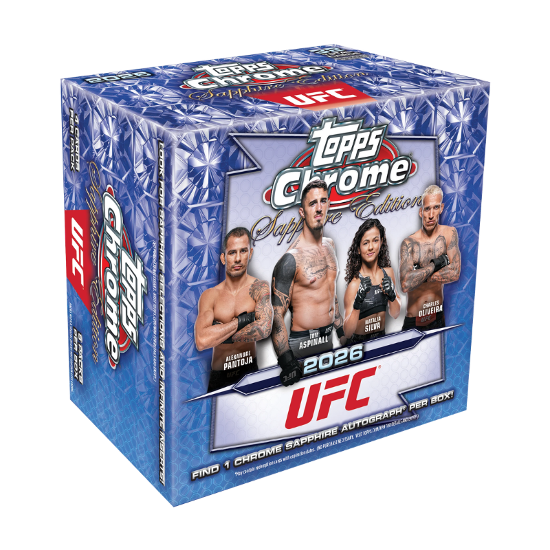 2026 Topps Chrome UFC Sapphire Edition Box image 0