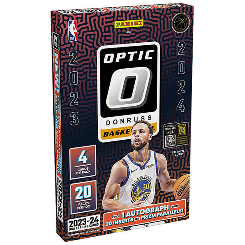 2023/24 Panini Donruss Optic Basketball Hobby 12 Box Case image 0