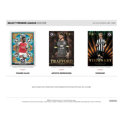 2023/24 Panini Select EPL Soccer Hobby 12 Box Case image 4