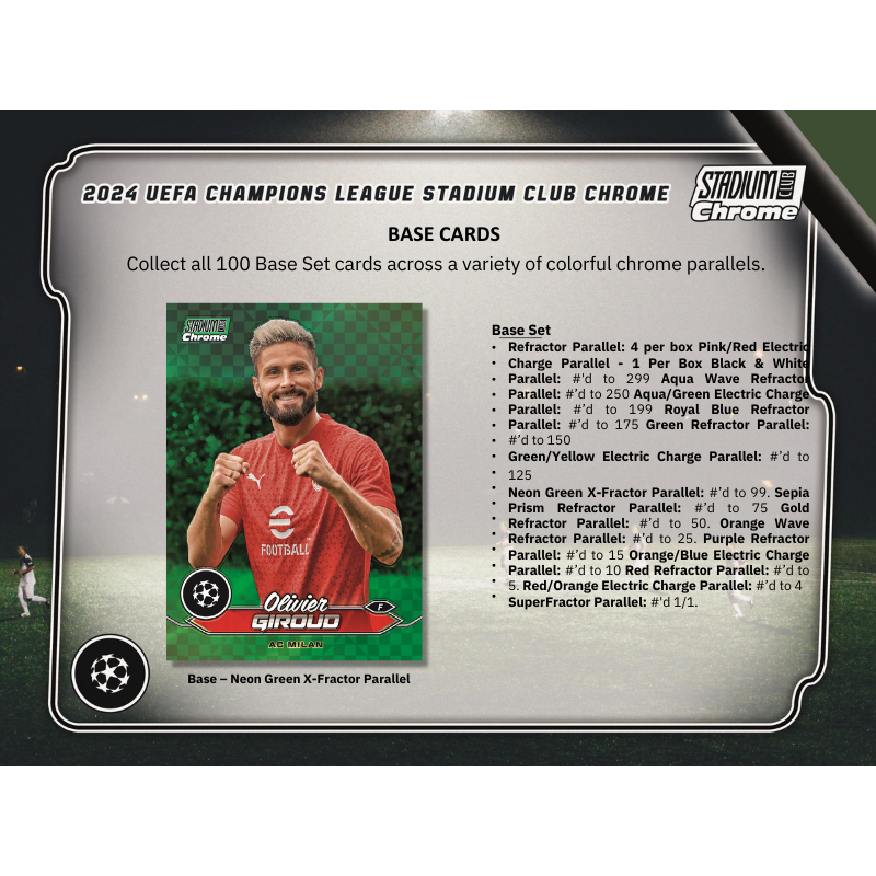 2023/24 Topps Stadium Club Chrome UEFA Soccer Hobby 12 Box Case image 2