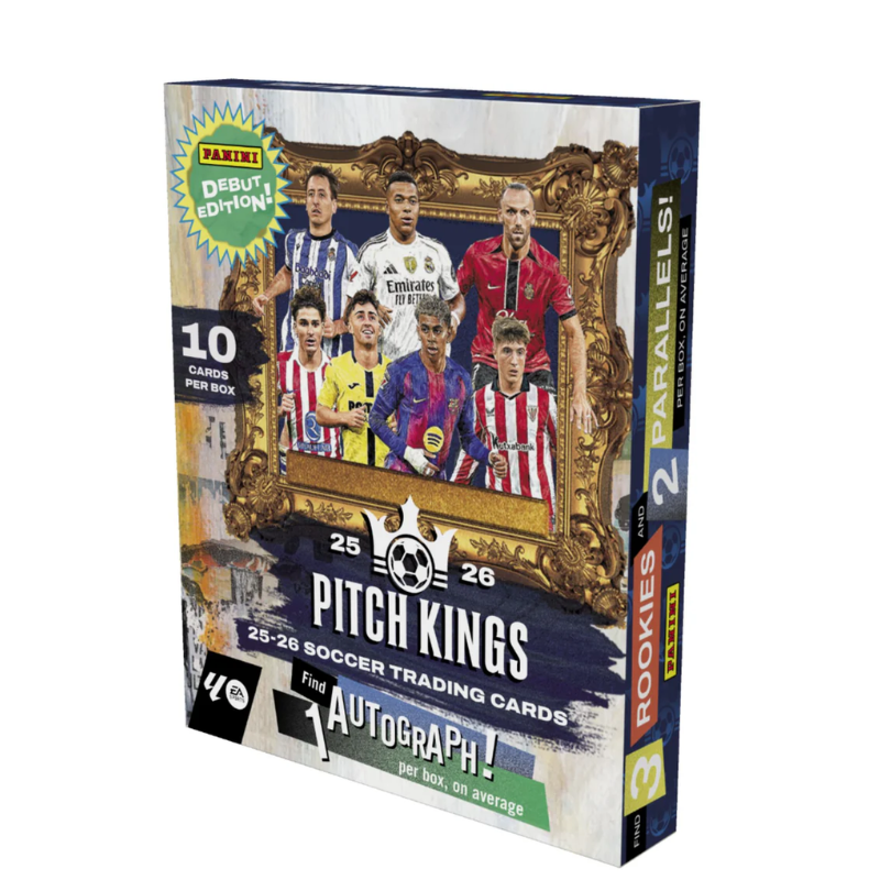 2025/26 Panini Pitch Kings Soccer International Hobby Box image 0