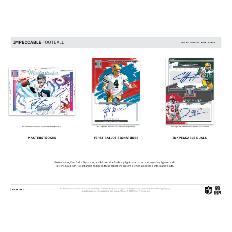 2024 Panini Impeccable Football Hobby Box image 3