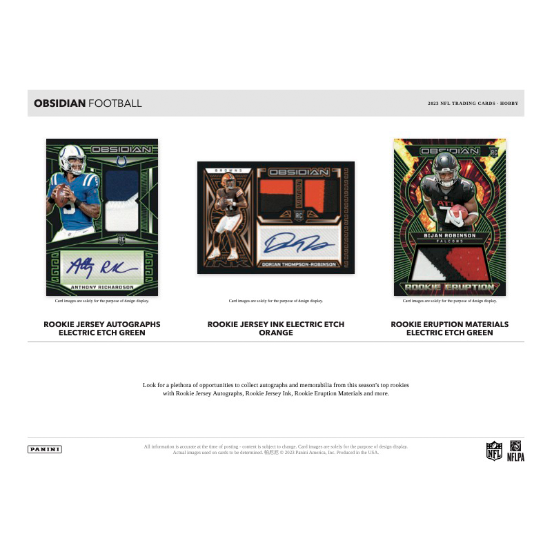 2023 Panini Obsidian Football Hobby Box image 3