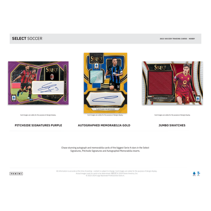 2023/24 Panini Select Serie A Soccer Hobby 12 Box Case image 3