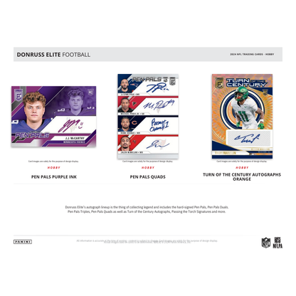2024 Donruss Elite Football Hobby 12 Box Case image 3