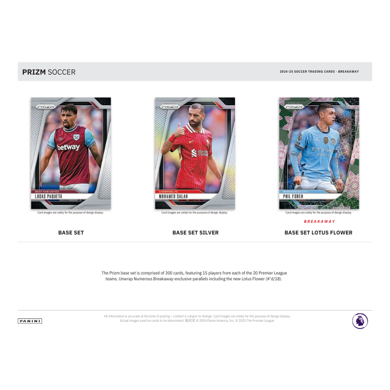 2024/25 Panini Prizm EPL Soccer Breakaway 20 Box Case image 2