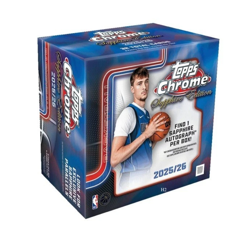 2025/26 Topps Chrome Basketball Sapphire Edition Box image 0