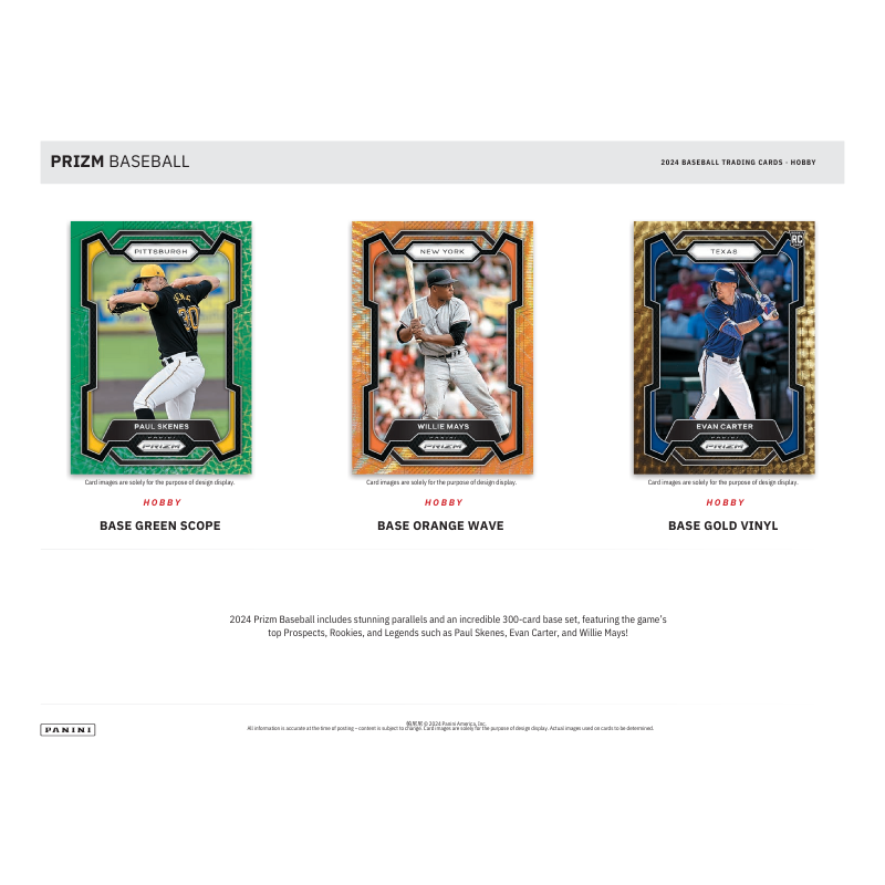 2024 Panini Prizm Baseball Hobby 12 Box Case image 2
