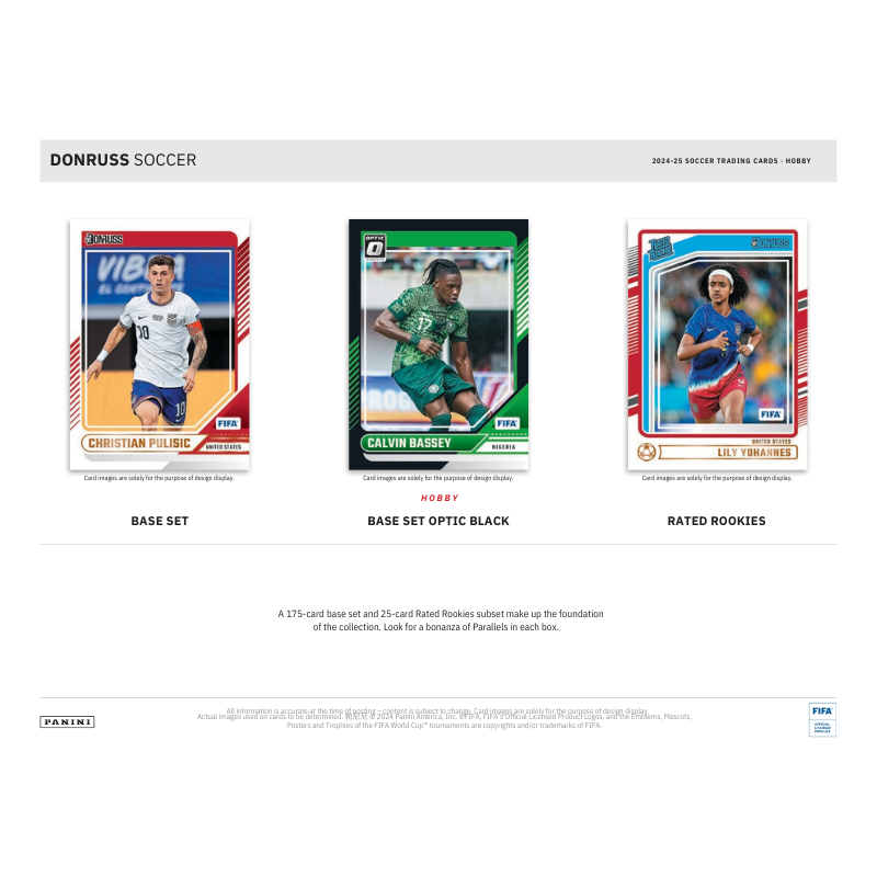 2024/25 Panini Donruss Soccer Hobby Box image 2