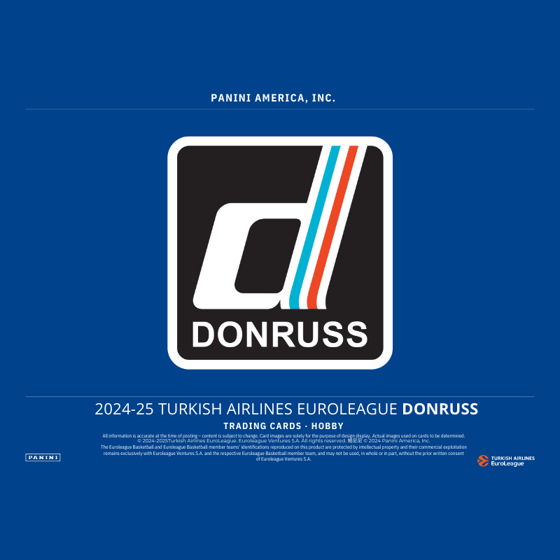 2024/25 Panini Donruss Euroleague Basketball Hobby 12 Box Case image 1