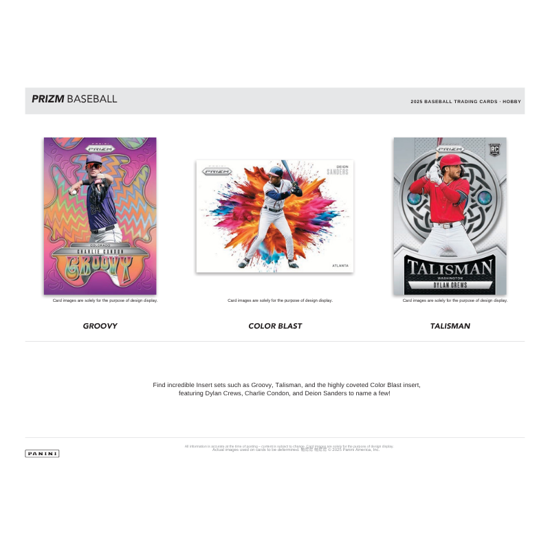 2025 Panini Prizm Baseball Hobby 12 Box Case image 3