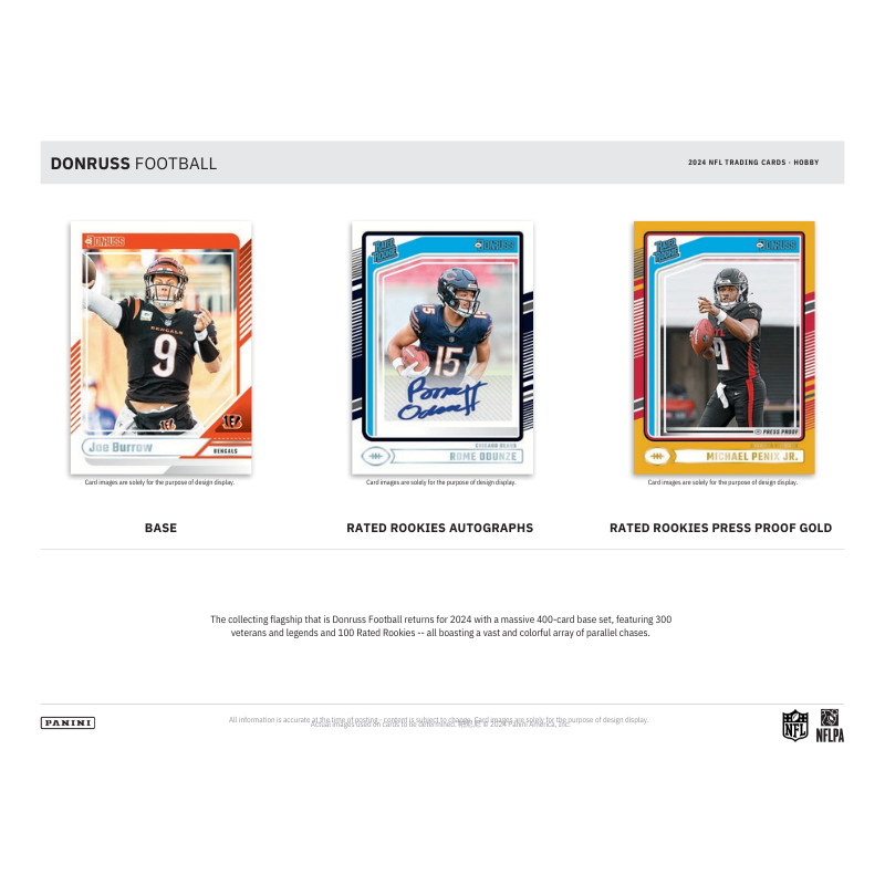 2024 Panini Donruss Football Hobby 18 Box Case image 2