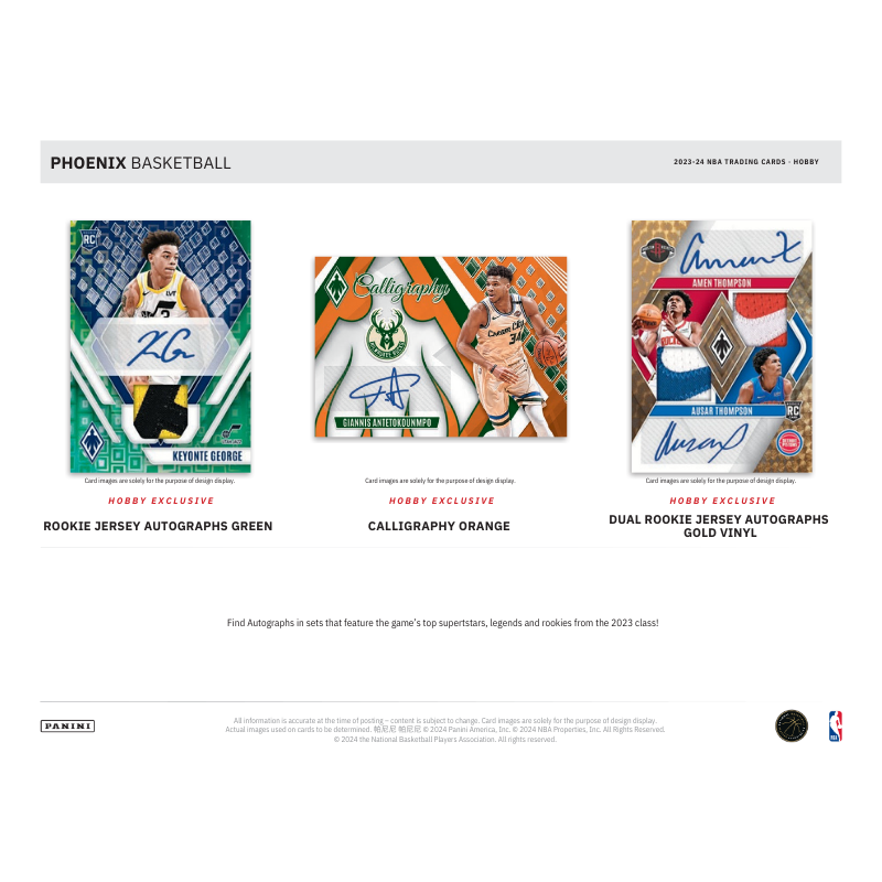 2023/24 Panini Phoenix Basketball Hobby Box image 3