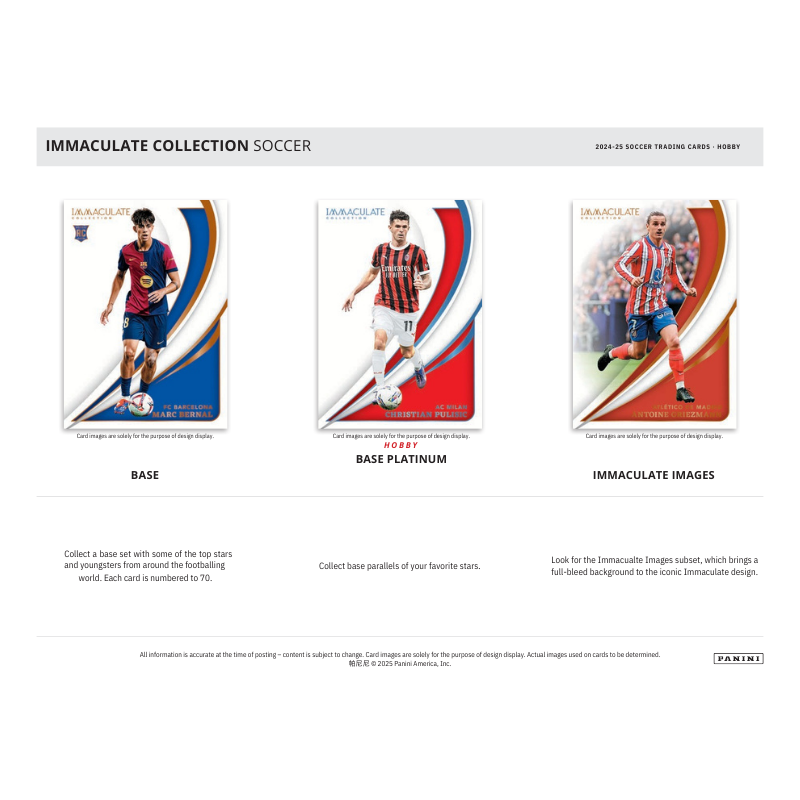 2024/25 Panini Immaculate Soccer Hobby 6 Box Case image 2