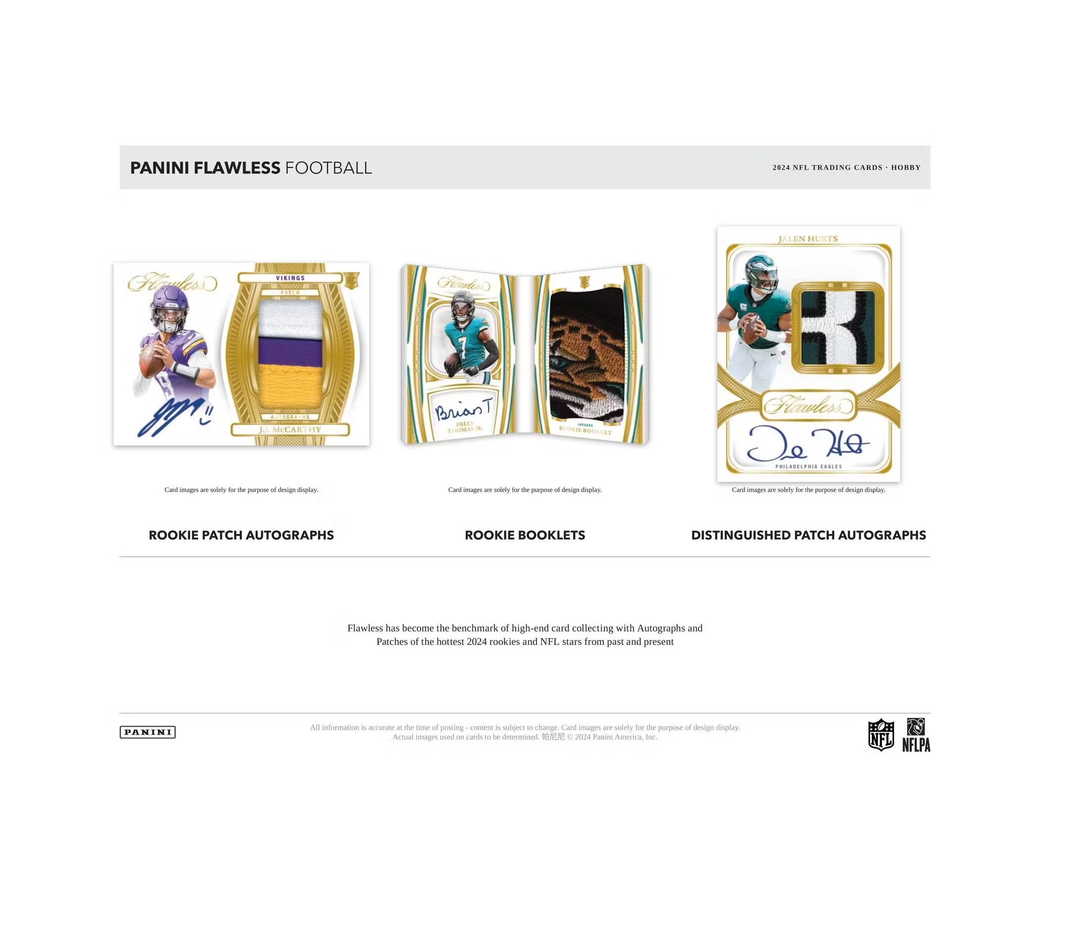2024 Panini Flawless Football Hobby Box