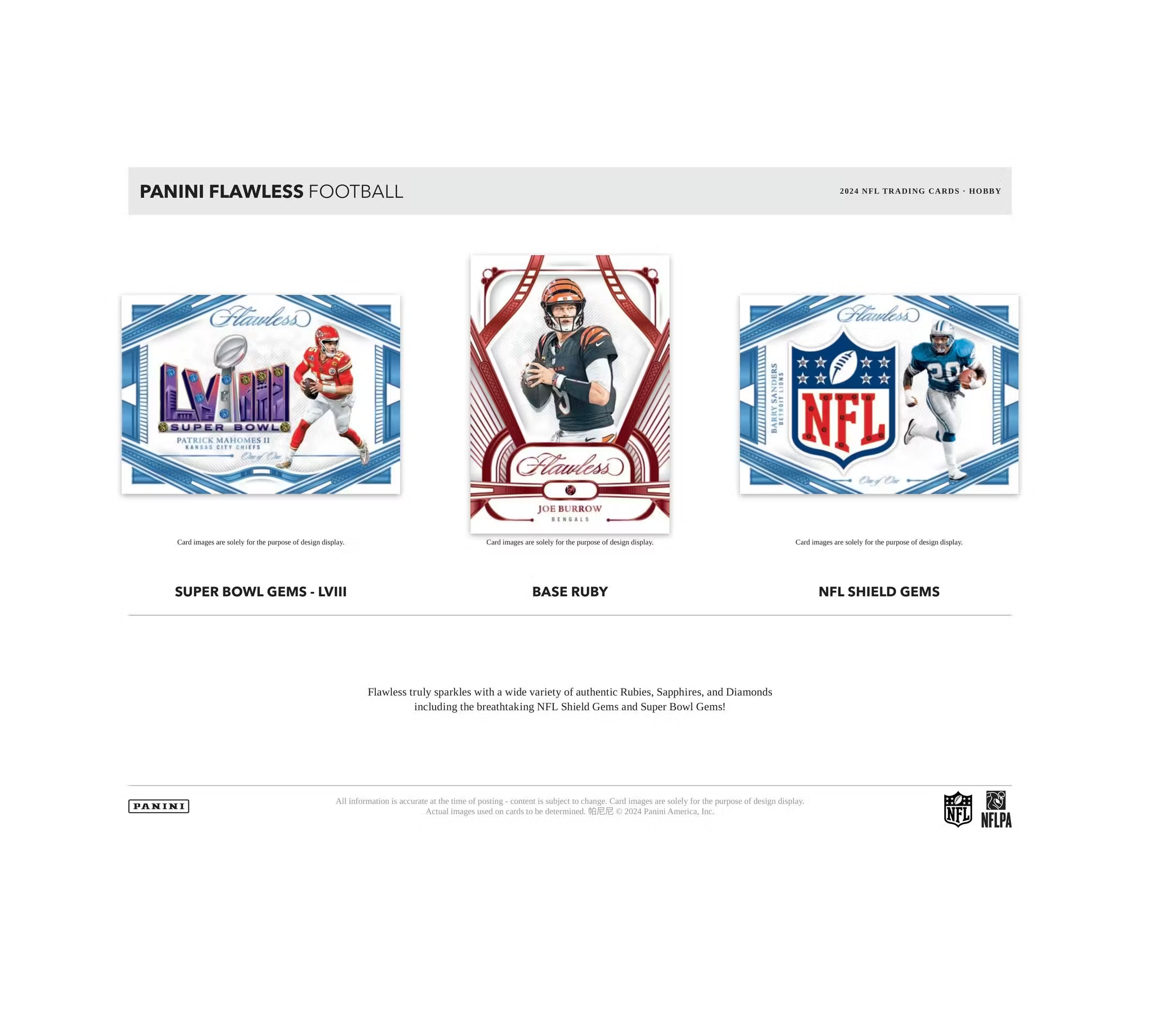 2024 Panini Flawless Football Hobby Box