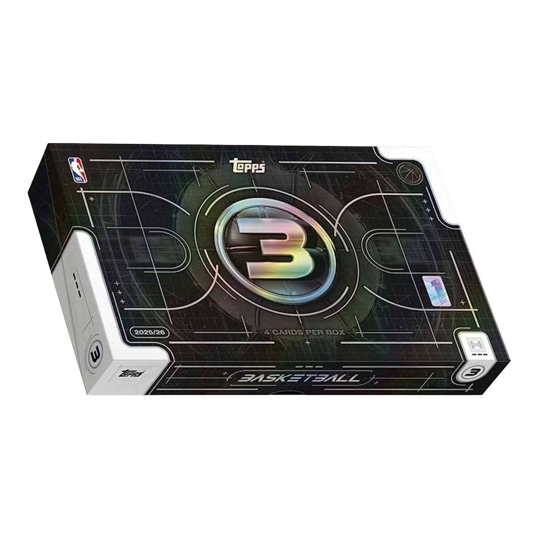 2025-26 Topps Three Basketball First Day Issue Hobby Box
