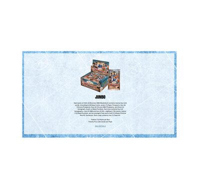 2025-26 Bowman Basketball Hobby Jumbo Box