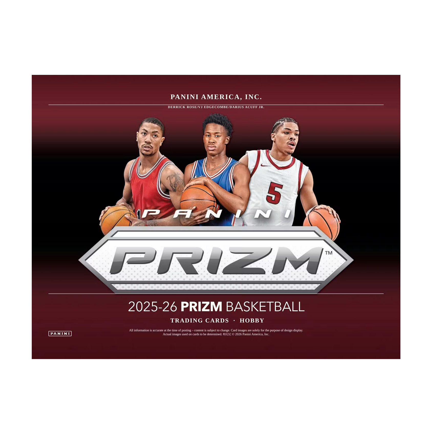 2025-26 Panini Prizm Basketball Hobby 12-Box Case