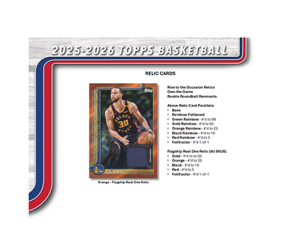 2025-26 Topps Basketball Hobby Jumbo Box